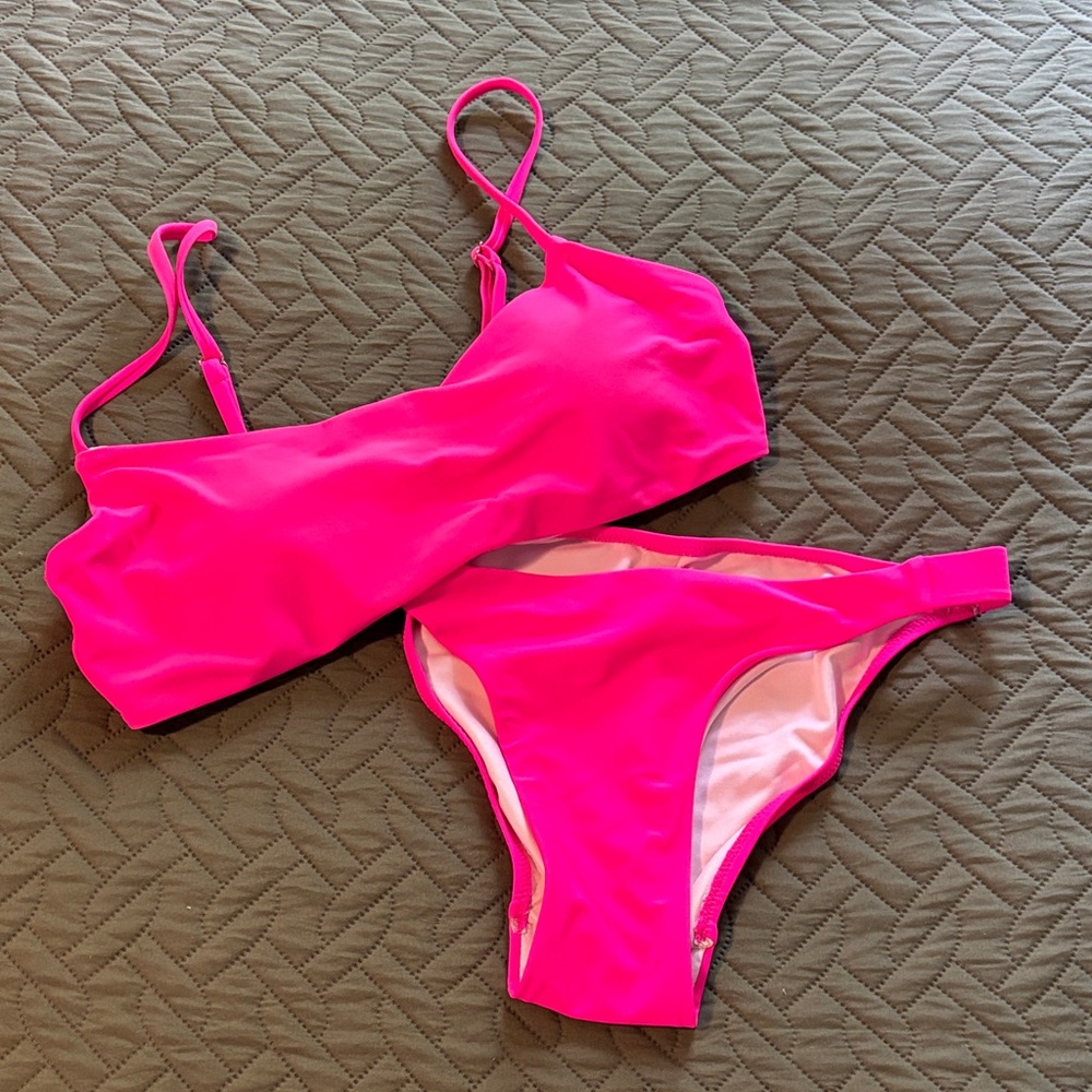 Hot Pink Bikini Set